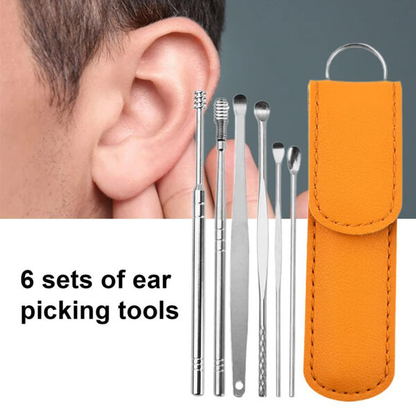 Ear cleaner 6 pcs Kit (কান পরিষ্কার করার যন্ত্র)