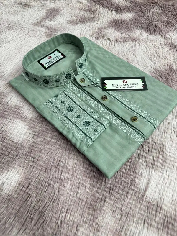✨ ইন্ডিয়ান ফেন্সি কটন পাঞ্জাবি ✨