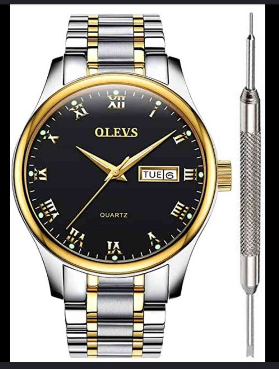 ⌚ OLEVS Original Gents Analogue Wrist Watch – স্টাইল ও এলিগেন্সের পারফেক্ট সমন্বয়!