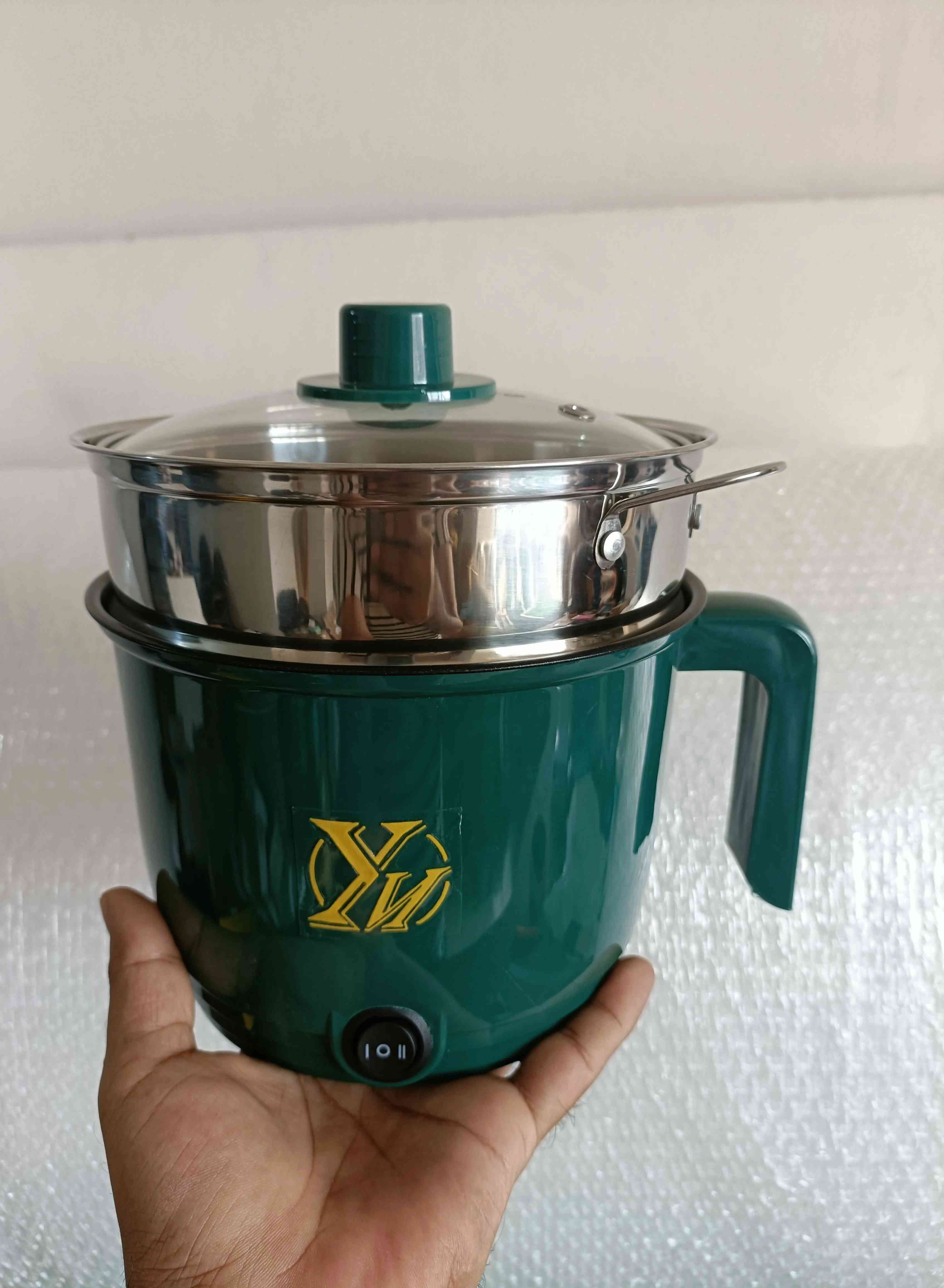 Electric Cooker (18cm) – 1.8 Liter Non-Stick Cooking Pot | মাল্টিপারপাস ইলেকট্রিক কুকার