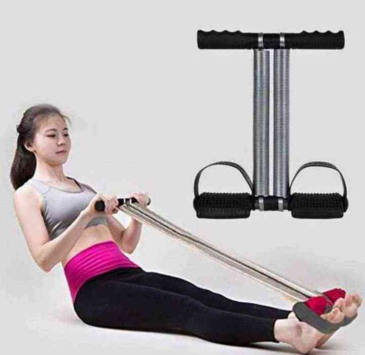 Double Spring Tummy Trimmer | Home Fitness Body Exercise Equipment