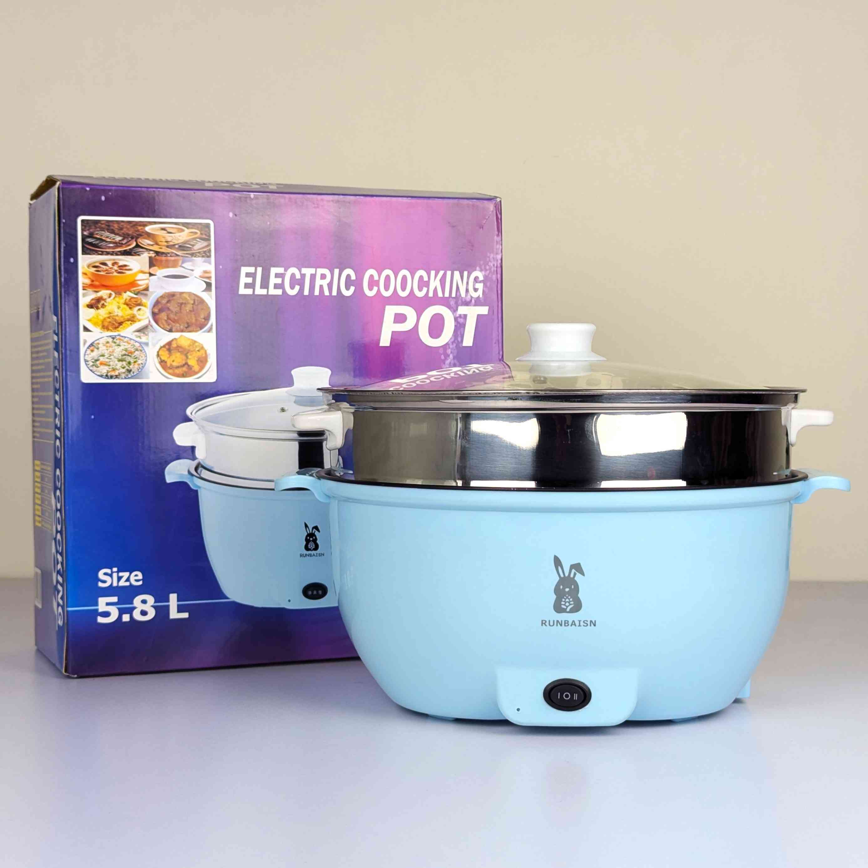 Electric Multi-functional Cooking Pot 5.8L
