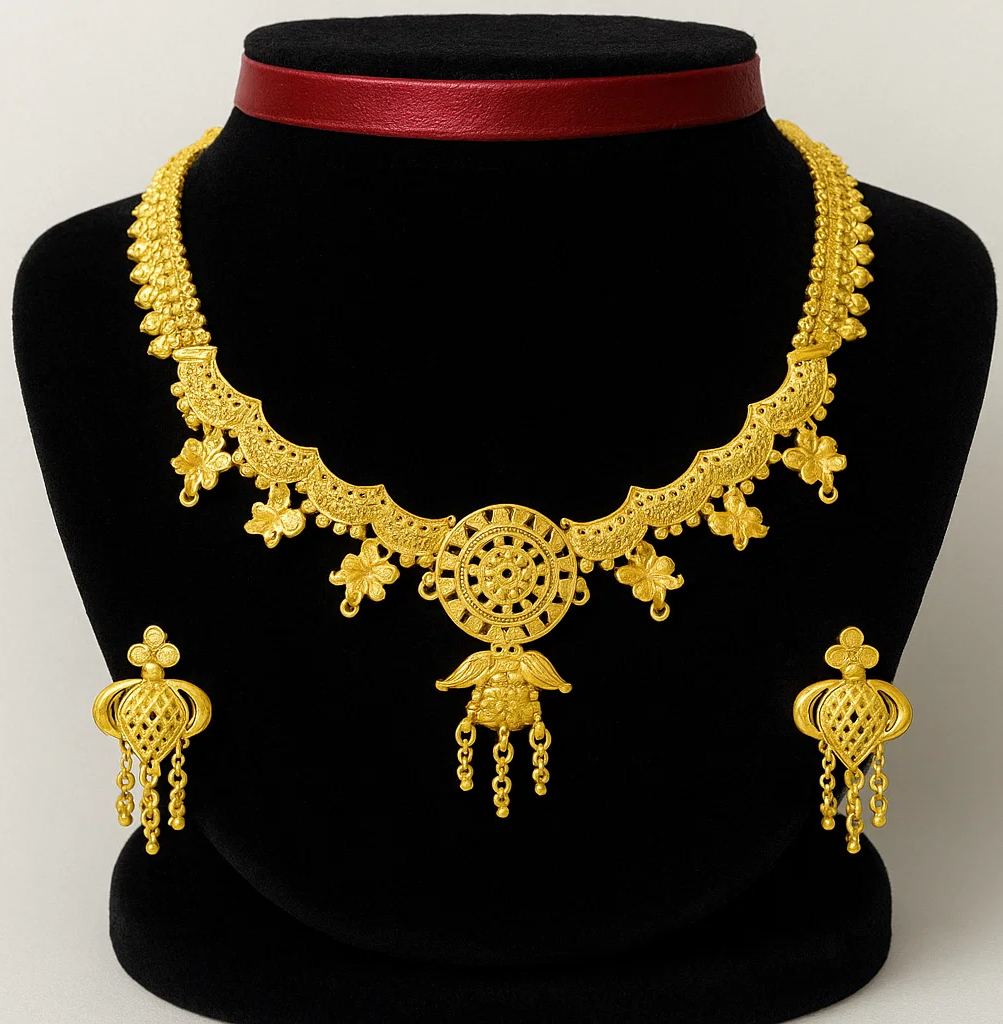 ঐতিহ্যবাহী সোনার গয়না সেট | Handmade Bengali Gold Jewelry