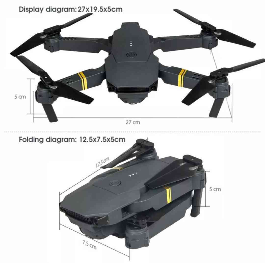 DJ1 Drone Camera 0.3MP WiFi Camera 500m Range 20-25 Min Flight Time