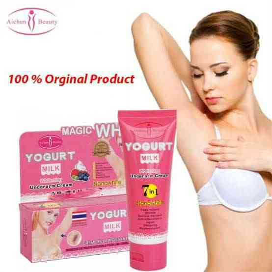 Yogurt Milk Whitening Underarm Cream – Underarm Dark Spot Care & Moisturizing Cream