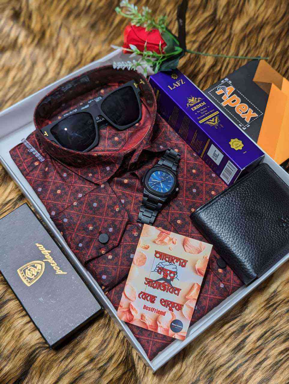 প্রিমিয়াম শার্ট কম্বো গিফট প্যাকেজ 🎁