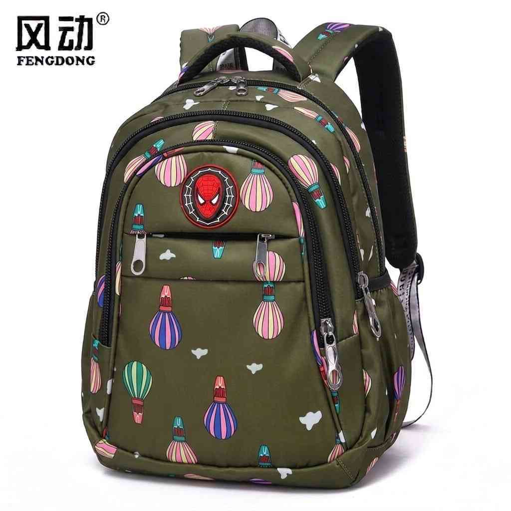 Balloon Adventure Kids Backpack – Water-Resistant School Bag for Kids