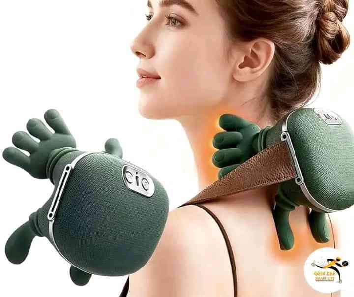 Neck & Shoulder Massager – ঘাড় ও কাঁধের ম্যাসাজার | Rechargeable Portable Massager