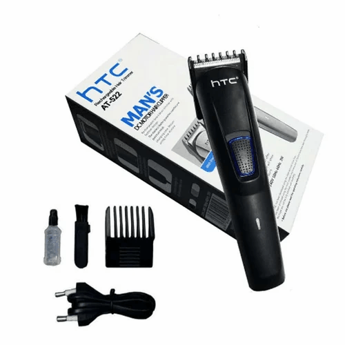 HTC AT-522 Rechargeable Hair Trimmer | দাড়ি, গোঁফ ও চুল কাটার ট্রিমার